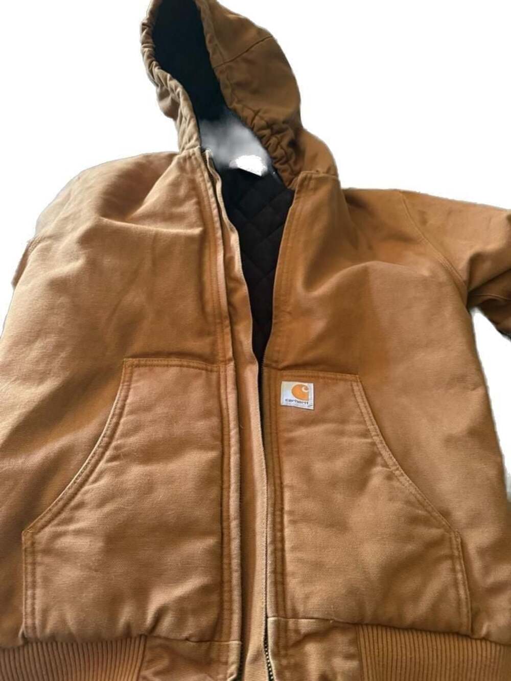 Carhartt Boys' Quilted Lined Active Jac Hooded Jacket